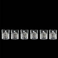 Набір 6-ти кришталевих склянок для віскі «Козаки» Boss Crystal, фото 3