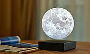 Левітуюча лампа Gingko Moon Lamp Walnut, фото 8