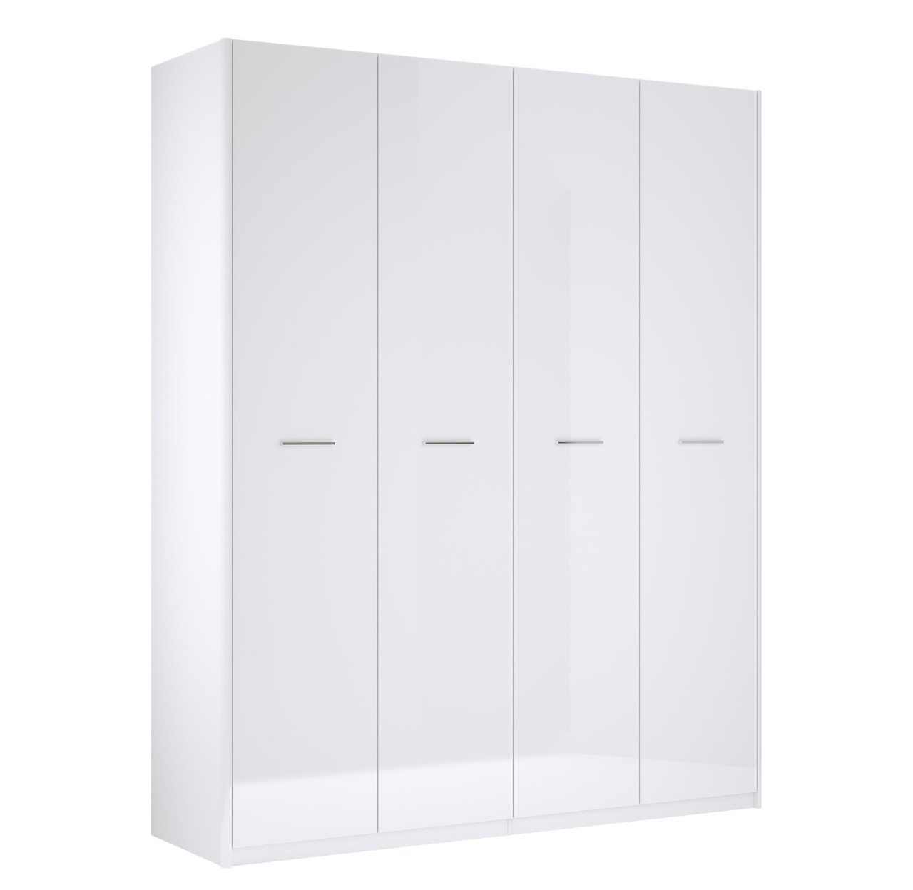 Шафа 4д 183см Белладжіо Білий глянець Миро-Марк, фото 1