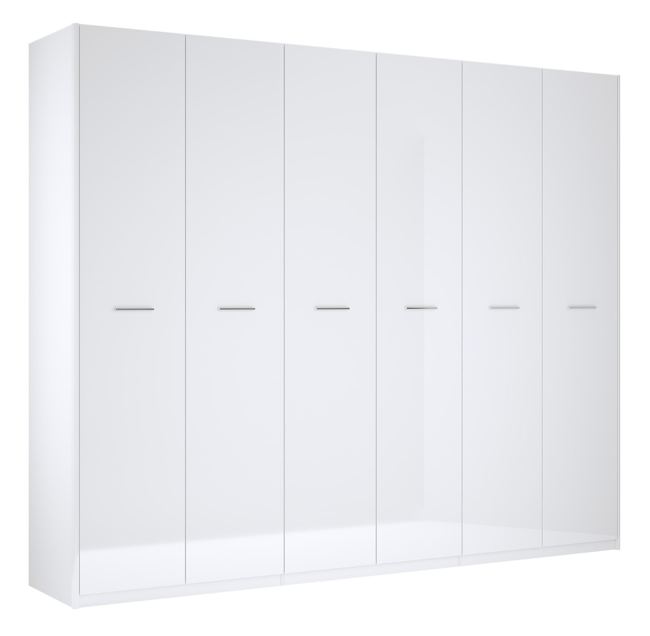 Шафа 6д 272 см Белладжіо Білий глянець Миро-Марк, фото 1