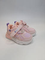 Кросівки для дівчинки Clibee 158 Е pink рожеві 21-26