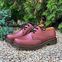 Лоферы женские Dr. Martens 1461 Cherry демисезонные