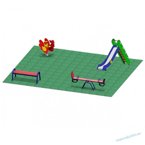 Детская игровая площадка компактная уличная