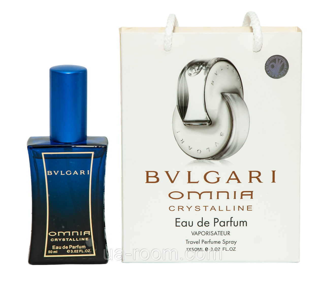 Тестер жіночий Bvlgari Omnia Crystalline, 50 мл, сумка.