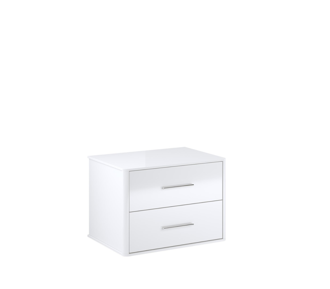 Приліжкова тумба Белладжіо Білий глянець Міро-Марк, фото 1