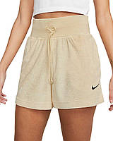 Шорты женские Nike W NSW TRRY SHORT MS бежевые FJ4899-294