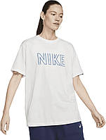 Футболка женская Nike W NSW TEE BF SW белая FJ4931-121