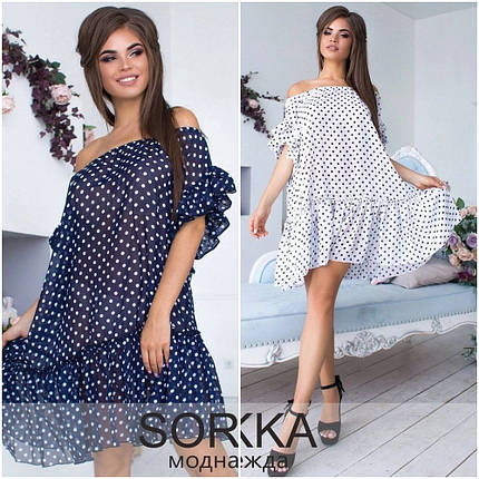 Пляжна сукня - накидка шифонова, фото 1