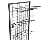 Гачок №50 L50 d3,0, довжина 50мм, чорний. Гачки торговельні металеві 10 шт упаковка. Навіси на сітку, фото 3