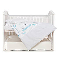 Сменная детская постель в кроватку 3 эл Twins Eco Line 3090-E-024, Koala mint, бирюза