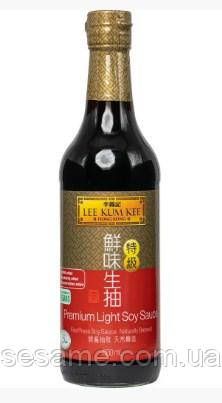 Соус соєвий Lee Kum Kee Superior Light світлий 500ml, фото 1
