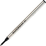 Стрижень Waterman змінний для ручки ролера (F - 0.5 мм, колір чорнил чорний) 54 090b, фото 2