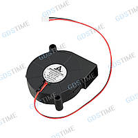 Кулер равлик для 3D принтера і ЧПУ GDSTIME GDB5015 24V 0.1A 6000rpm безщітковий, турбінного типу, XH2.54-2pin