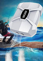 Компресор на акумуляторі, YINASI, двоканальний. Компресор для акваріума на акумуляторі. до 1000 л, фото 3