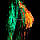 Жовтогаряча свічка воскова Art of Sex size M 15 см низькотемпературна, люмінесцентна, фото 3