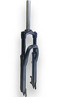 Вилка 24 Crosser 1 1/8 (грубий шток) безрізьбова СТ V-brake, амортизаційна з локаутом