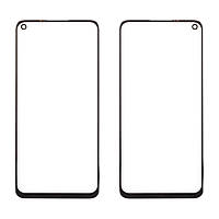 Стекло тачскрина c OCA плівкою XIAOMI Redmi Note 9T чорне, з олеофобним покриттям, загартоване