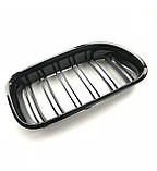 Решітки радіатора BMW 6 F06 F12 F13 M Performance чорні глянцеві двореберні ніздрі БМВ, фото 2