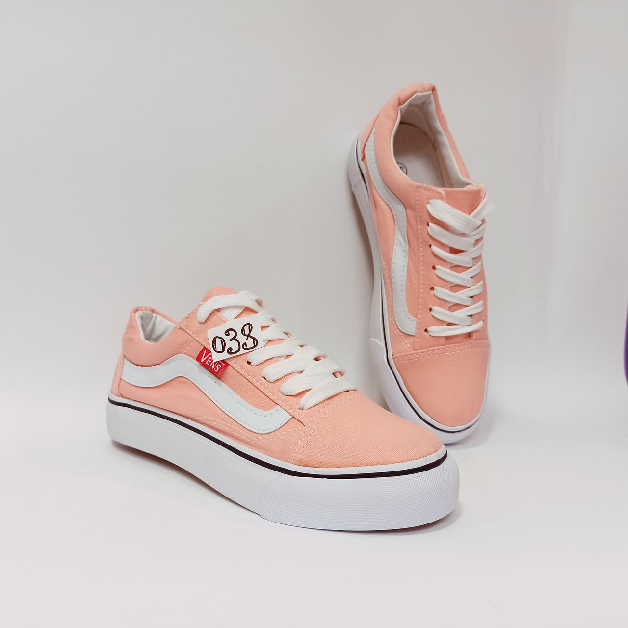 ЗНИЖКА! 36р (23см) кеди VENS Mate PINK замша кросівки унісекс 2023