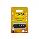 USB Flash Aspor AR121 16GB- чорний, фото 3