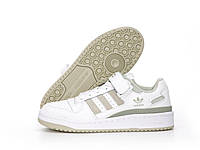 Женские Кроссовки Adidas Forum White Grey 36-39