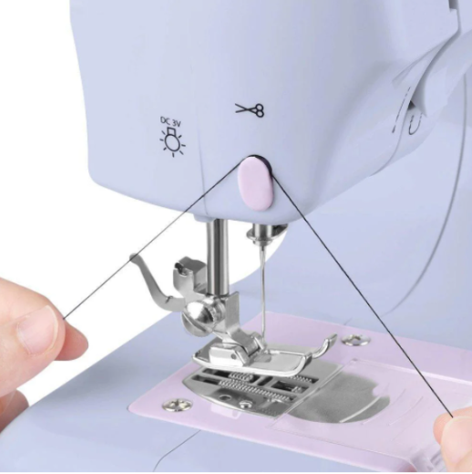 Портативная профессиональная мини швейная машинка с подсветкой, Машинка для шиття, Michley Sewing Machine YASM - фото 5 - id-p1879771222