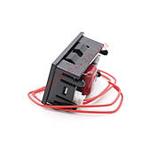 Вольтметр цифровий 220 вольт fedaDM V58AH-4 Зелений AC30-500В, фото 3