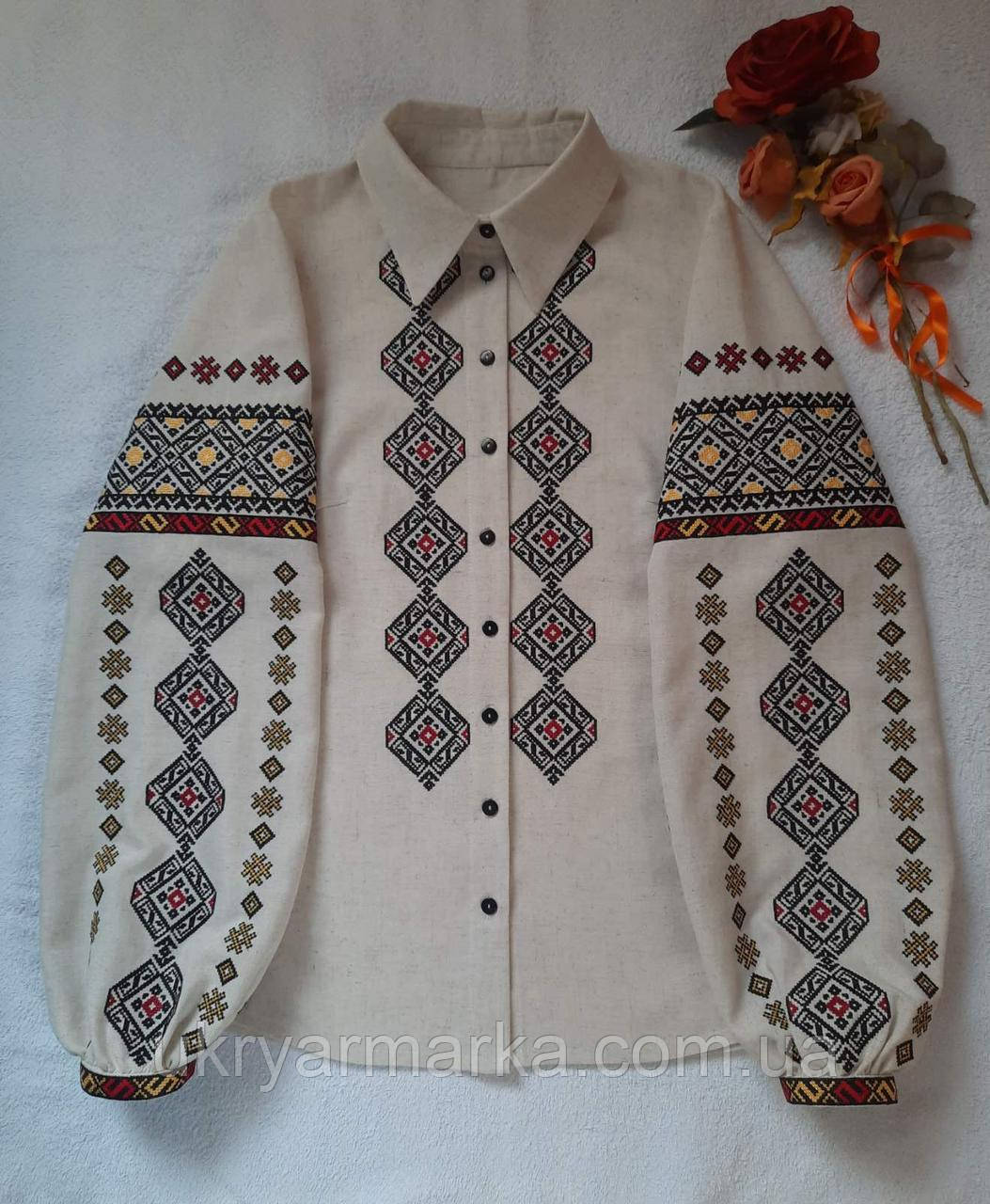 Вишита жіноча сорочка "Зозуленька"