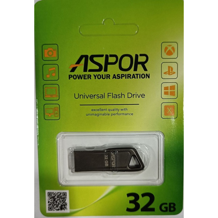 USB Flash Aspor AR114 32GB- графіт