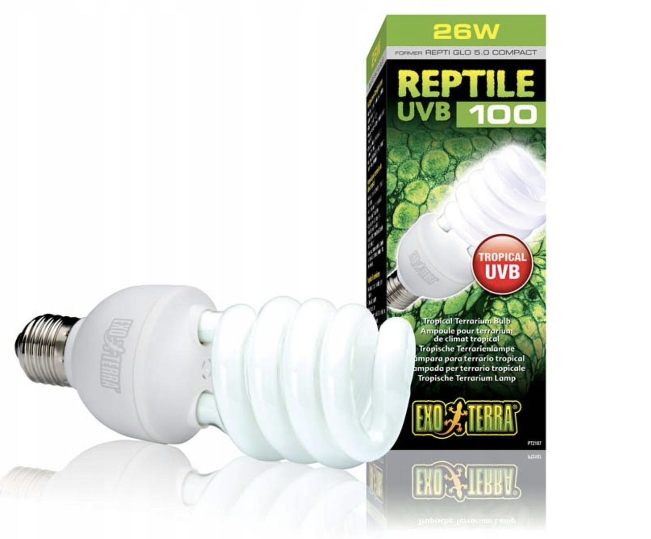 Лампа для тераріуму EXO TERRA REPTI GLO 5.0 26W