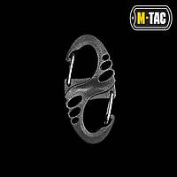 Карабин M-TAC S-HOOK двухсторонний пластиковый цвет черный black