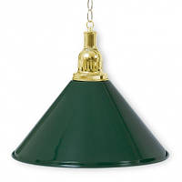 Светильник бильярдный 1-но ламповый зелёный, Светильник для бильярдного стола на 1 плафон