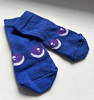 Шкарпетки бавовняні дитячі демісезонні з малюнком "Оченята", фото 4