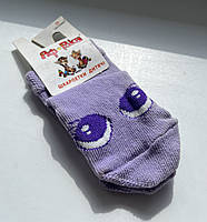 Шкарпетки бавовняні дитячі демісезонні з малюнком "Оченята", фото 6