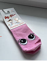Шкарпетки бавовняні дитячі демісезонні з малюнком "Оченята", фото 9