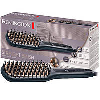 Щітка з керамічним і антистатичним покриттям Remington Straight BrushCB7400 , чорна