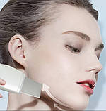 Портативний ультразвуковий скрабер для чищення обличчя MUYE 8815 апарат для очищення та зволоження шкіри, фото 10