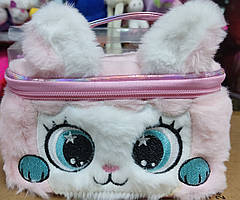 Набір косметики Pretty Animals 2103 ЗАЙЧИК — дитяча косметика з блиском для губ, лаком для нігтів і наліпками. ЯКІСТЬ.