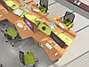 Письмовий офісний стіл Прайм P1.22.16 стільниця ДСП 1600х900 мм (MConcept-ТМ), фото 3