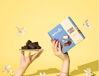 Цукерки суфле Пташине молоко з вершковим ароматом покрите кондитерською молочною глазур'ю 300г ТМ TONIYA