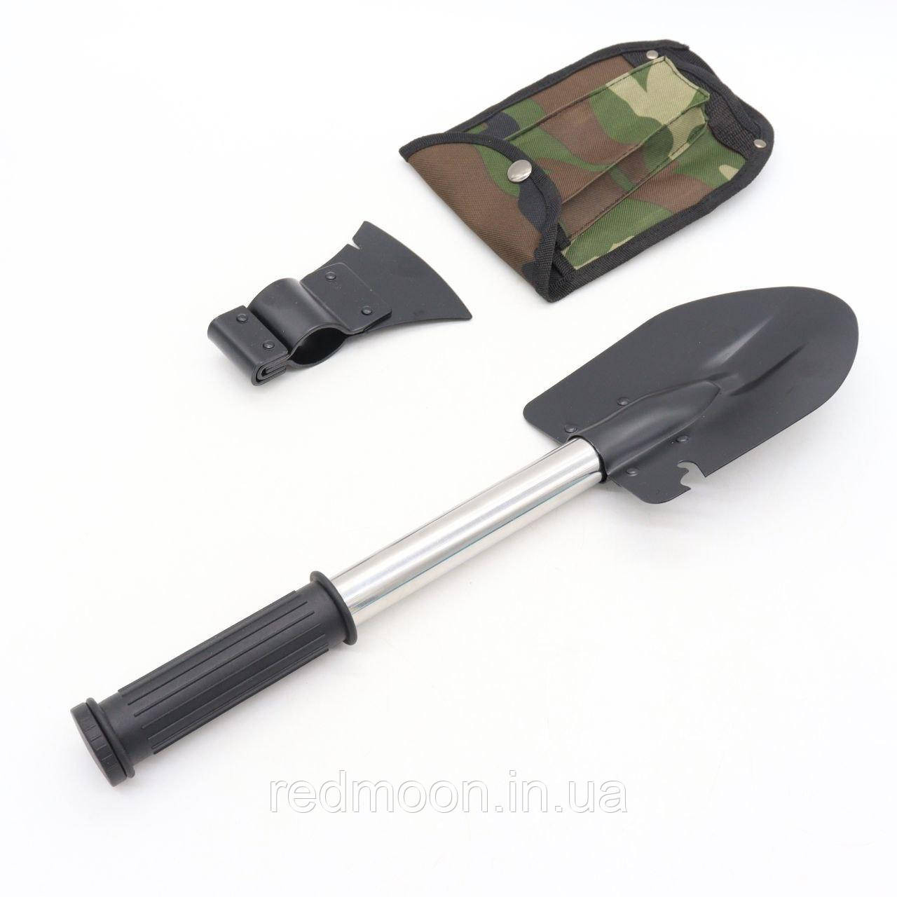Саперна лопата 4в1 + Чохол / Універсальний туристичний набір / Похідний мультитул, фото 1