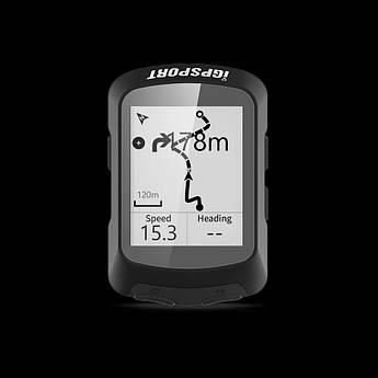 Велокомп'ютер Igpsport IGS520 GPS + Beidou — чорний Bluetooth 5.0/ANT+