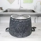 Набір каструль казанів із гранітним антипригарним покриттям 2 шт. EB-8045 Набір кухонного посуду 4 предмети, фото 3