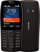 Телефон Nokia 210 TA-1139 DS Black UA UCRF