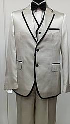 Чоловічий костюм трійка West-Fashion модель 1001 бежевий