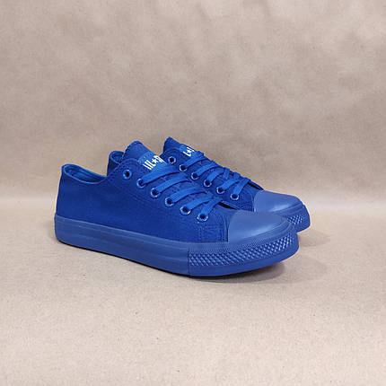 ЗНИЖКА! 39р (24.5см) сині кеди конверси AIL STAR під Converse all star, фото 1