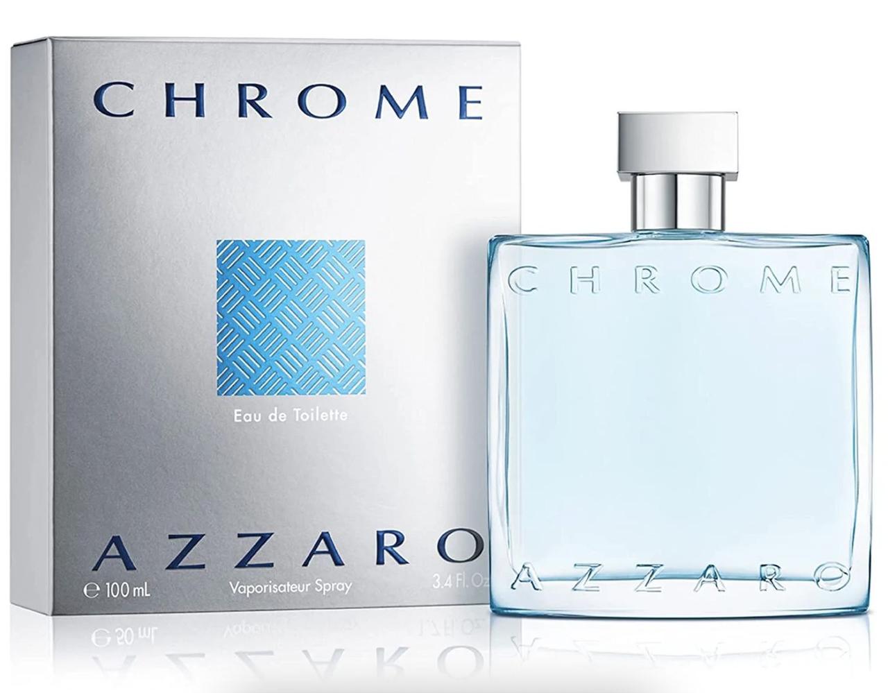 Чоловічі парфуми Аззаро Azzaro Chrome оригінал 100 мл, шлейфові парфуми подарункові цитрусовий аромат