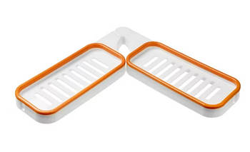 Кутова полиця для ванної кімнати