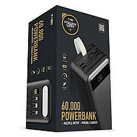 АКЦИЯ! Повербанк Power Way TX60 60000 mAh, Power Bank Power Way TX60 60000 mAh, павербанк 60000 mAh