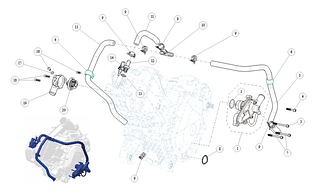 Система охолодження квадроциклу Segway